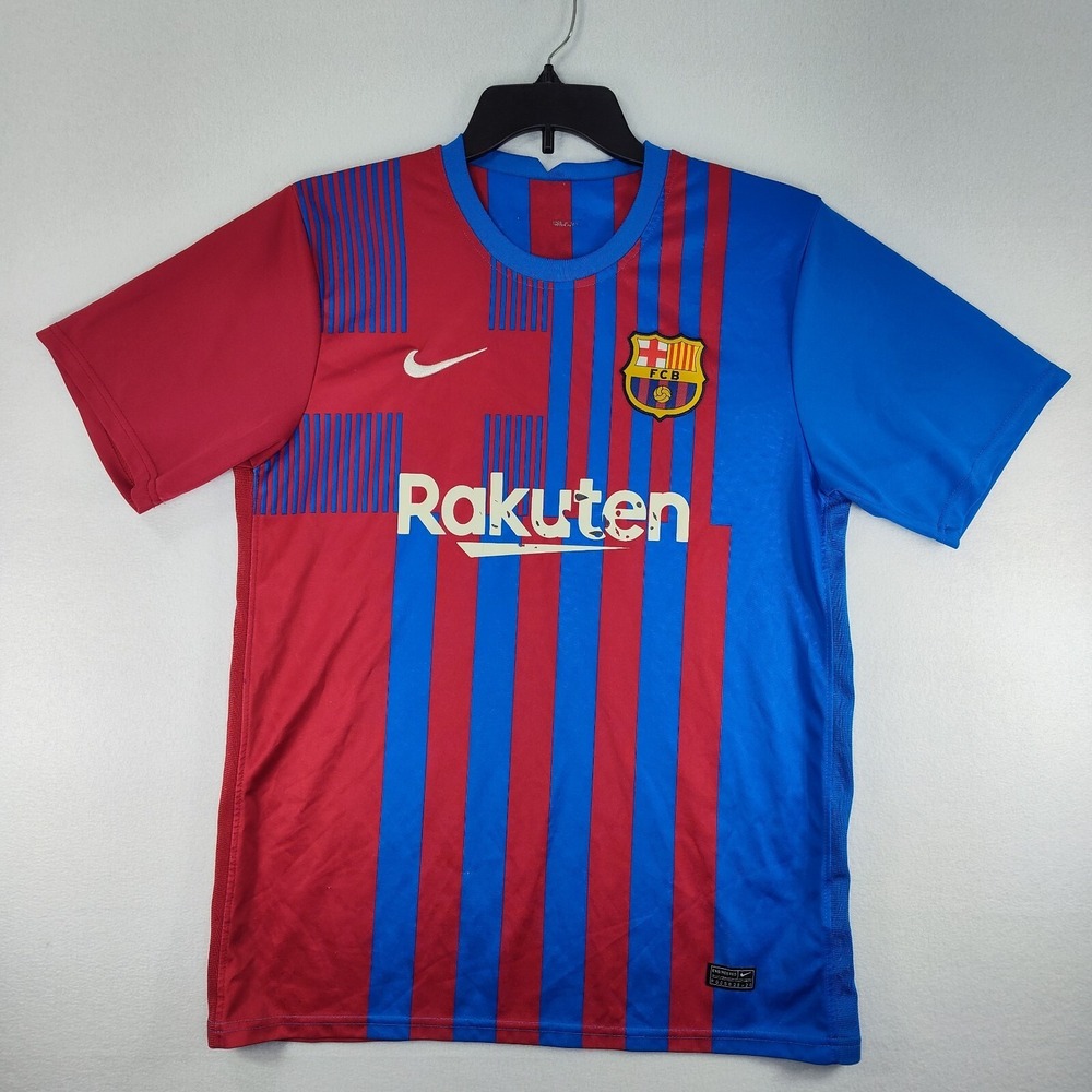 NIKE‎ BARCELONA #4 FCB Men's XL Shirt SOCCER JERSEY Been Used SEE BB34.8SA-2018
